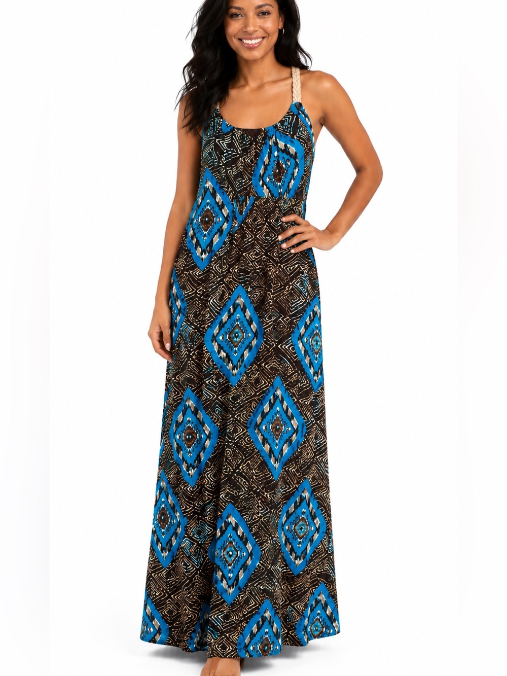 Maurices Tribal printed Maxi dress, Size S